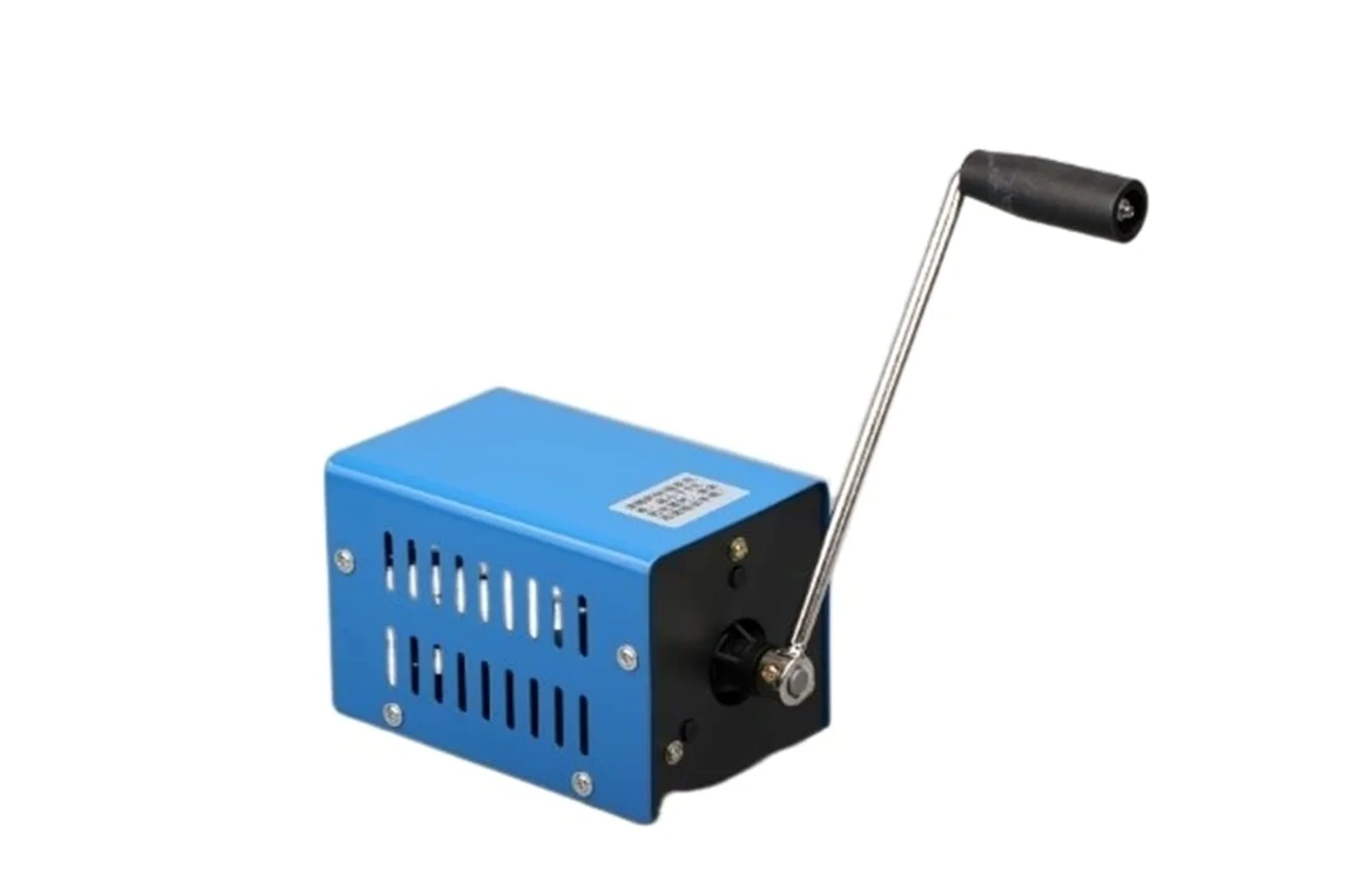 Mini máquina portátil Fuente de alimentación de manivela de Emergencia portátil de Cargador de Alta Potencia USB Cargando generador de cigüeñal de Emergencia