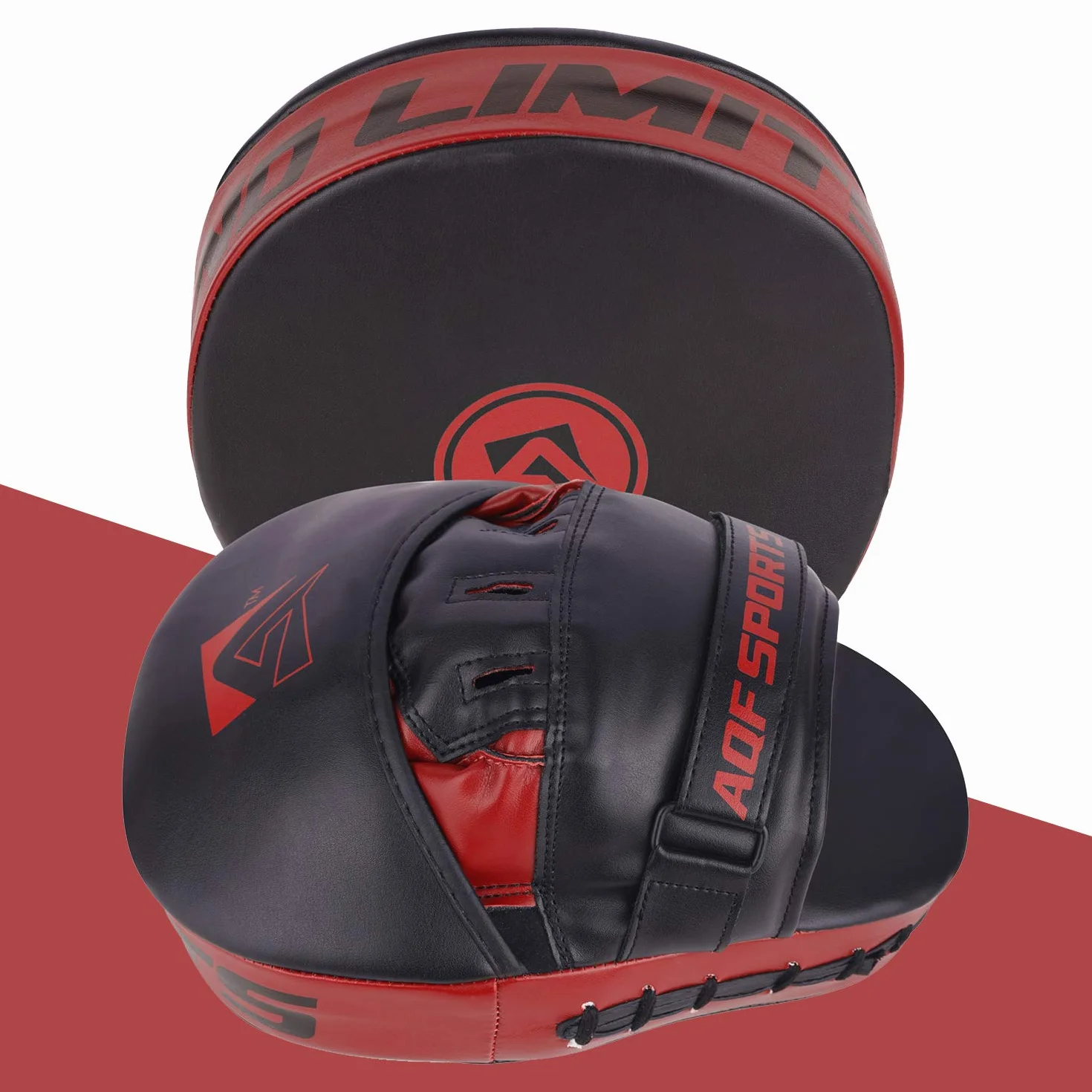 AQF Manoplas Boxeo Guantes Cuero Rex Gancho Jab Combate MMA Muay Thai Kick Boxing