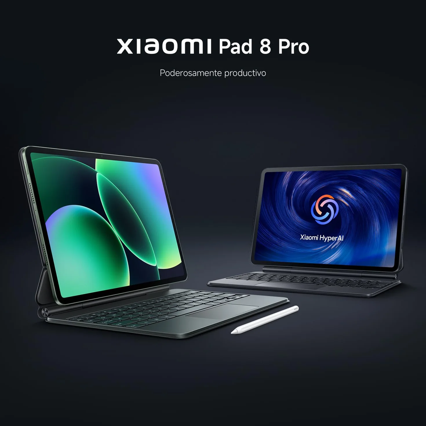 XIAOMI Pad 8 Pro Matte Glass 11.2" 3.2K Tablet Gris (Snapdragon 8 Elite, 12GB RAM, 512GB ROM, WiFi 7, 9200 mAh)