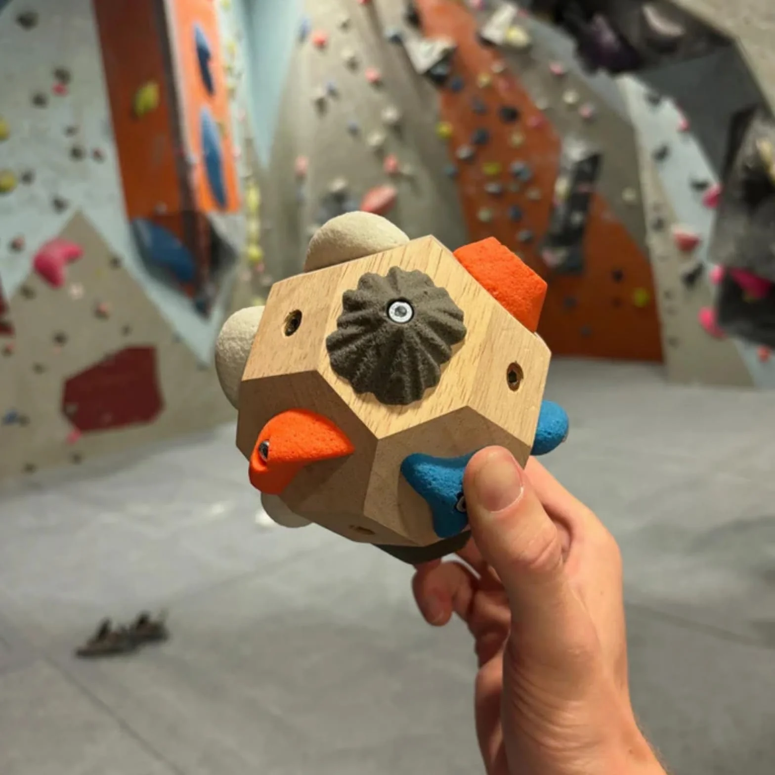 Bloque de Boulder Hecho a Mano - Bola 3D de Entrenamiento para Escalada