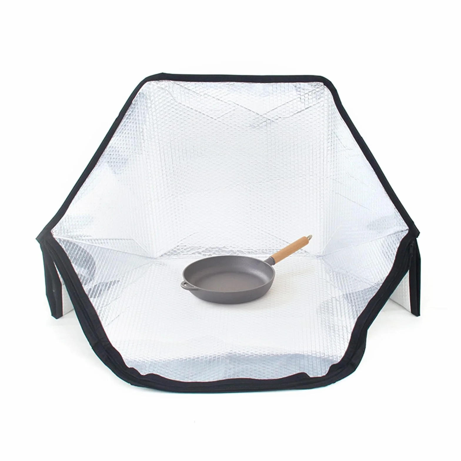 Horno Solar Plegable, Cocina Solar al Aire Libre y Horno de Camping, Herramienta de Emergencia de Viaje con Bolsa de Transporte para Barbacoa, Camping, Viajes