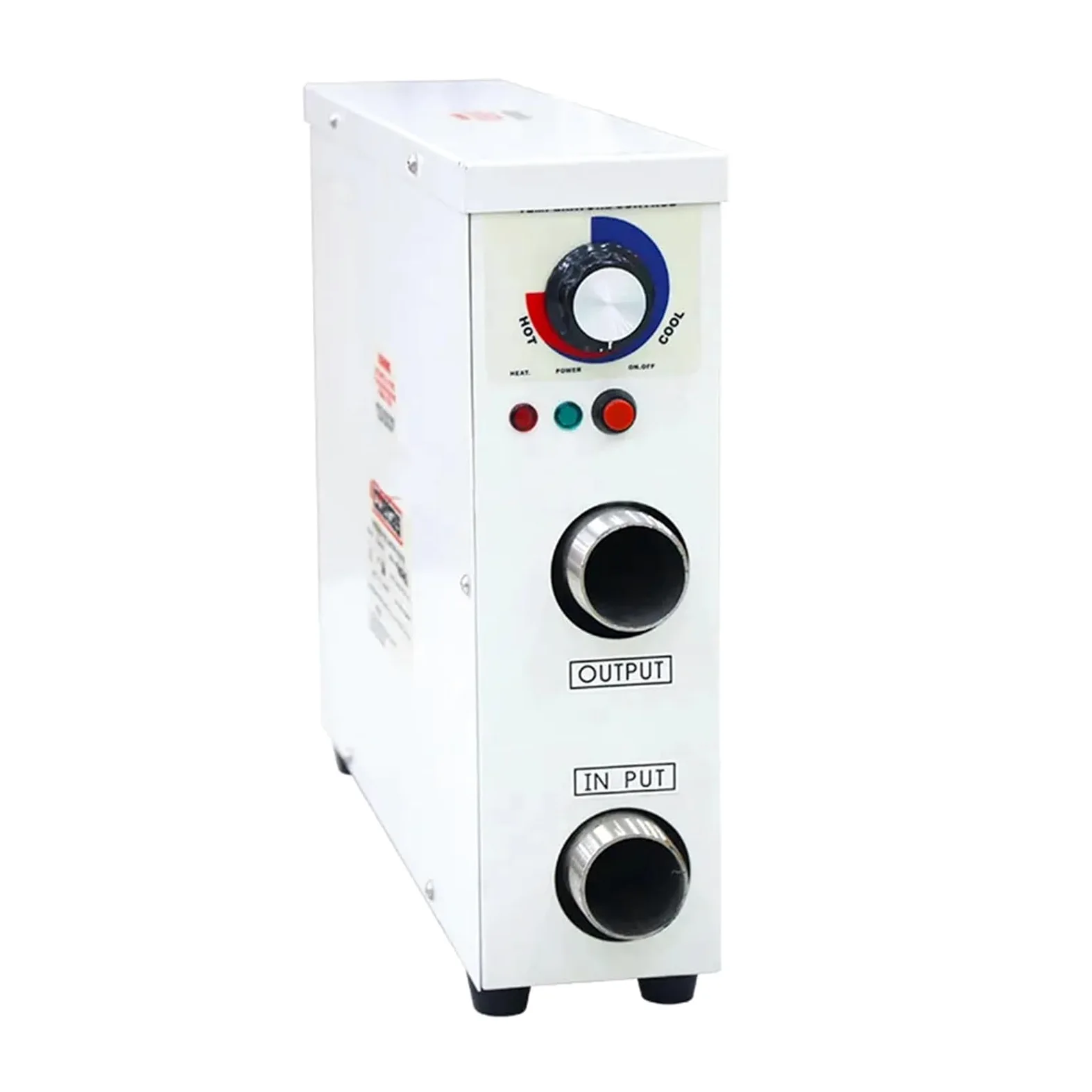 Bomba de calor de piscina de alta eficiencia, calentador de agua eléctrico de 5,5 kW a 18 kW, control de perilla para calefacción de piscina y spa