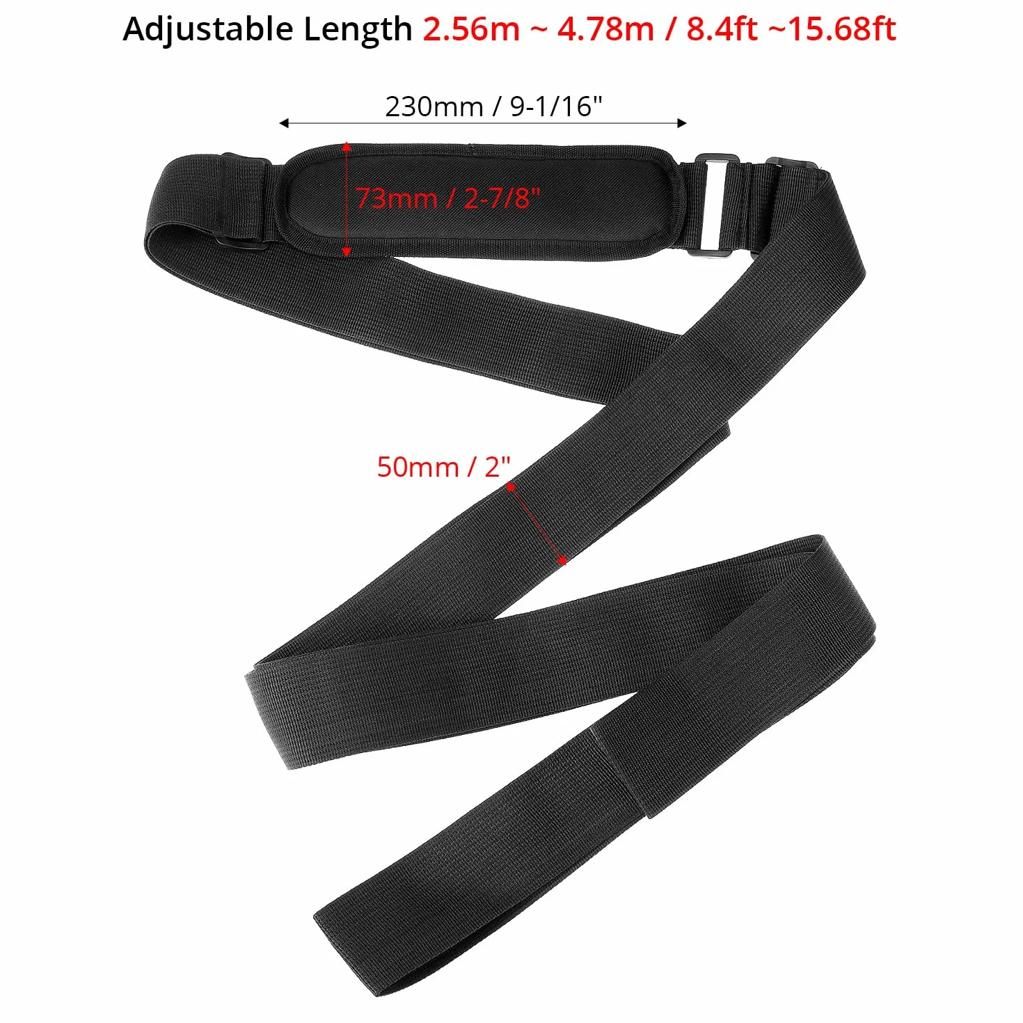 QWORK Correa Transporte Tabla Surf Ajustable Hombro para Sup Kayak Canoa