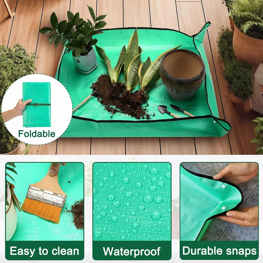 Estera de Jardinería Impermeable Cojín, Cojín de Plantación, Estera De Jardinería Plegable,Estera Floral de la Planta