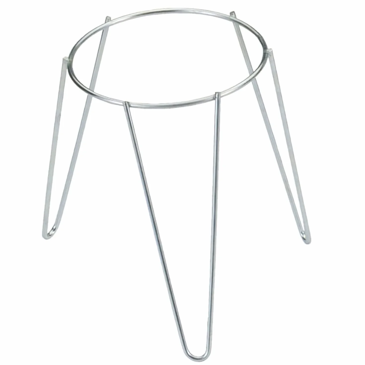 Sauvic 03070 - Macetero de pie zincado, 20 cm