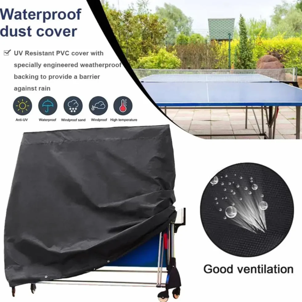 Funda Mesa Ping Pong Exterior Impermeable 165x70x185cm