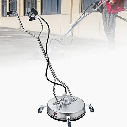 Limpiador de superficies a presión, arandela plana giratoria de 21 pulgadas, 4000 PSI, ideal para calzadas, pavimentos, patios, herramienta de limpieza eficiente al aire libre