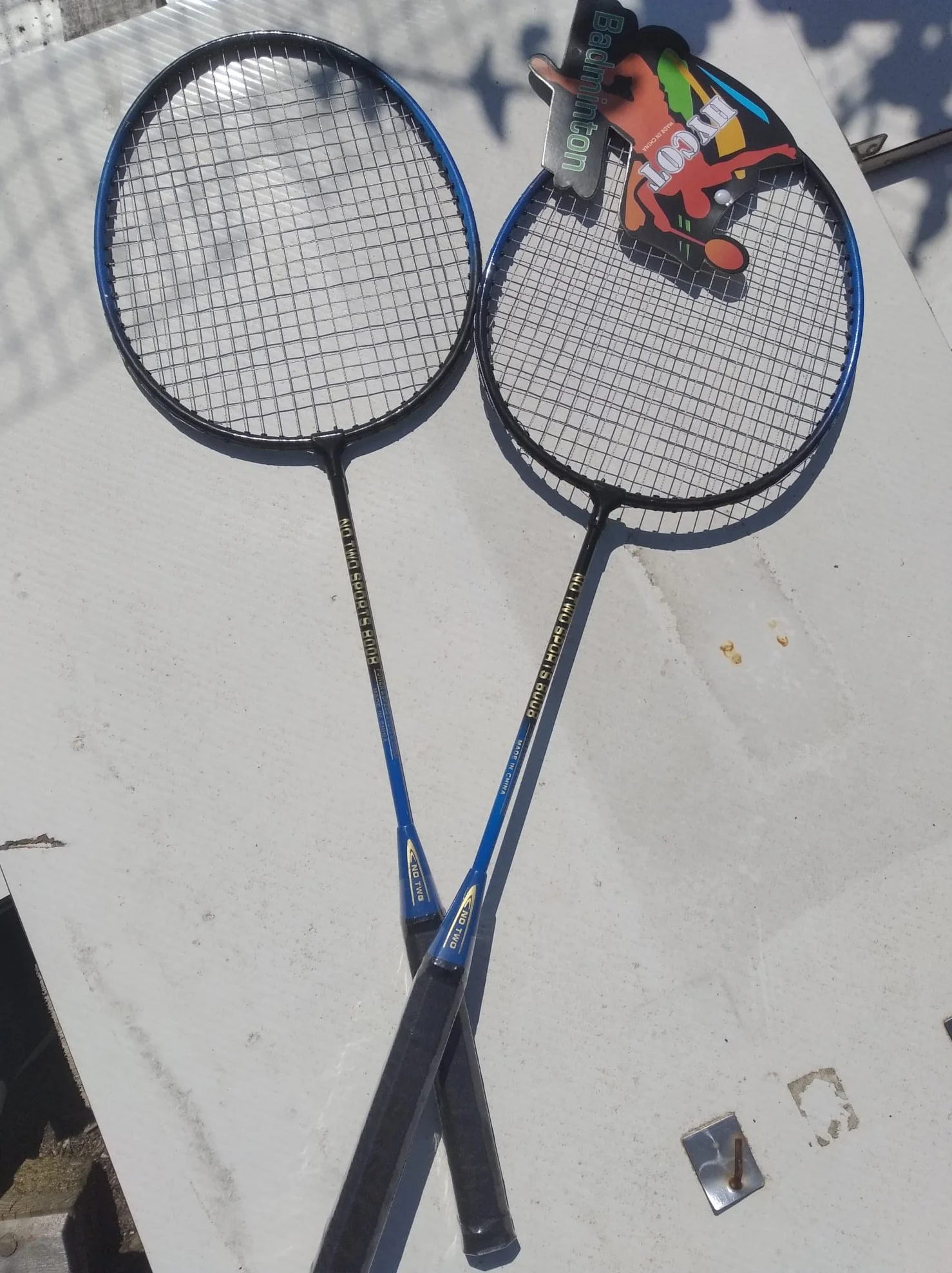 Juego de 2 Raquetas de Badminton Excelente