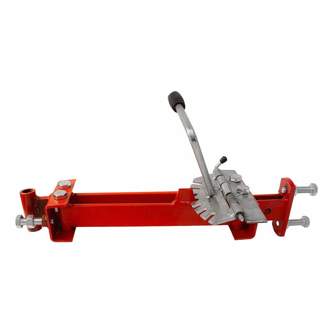 Bricoferr Enganche de arados con ajustador de posición lateral 45 cm