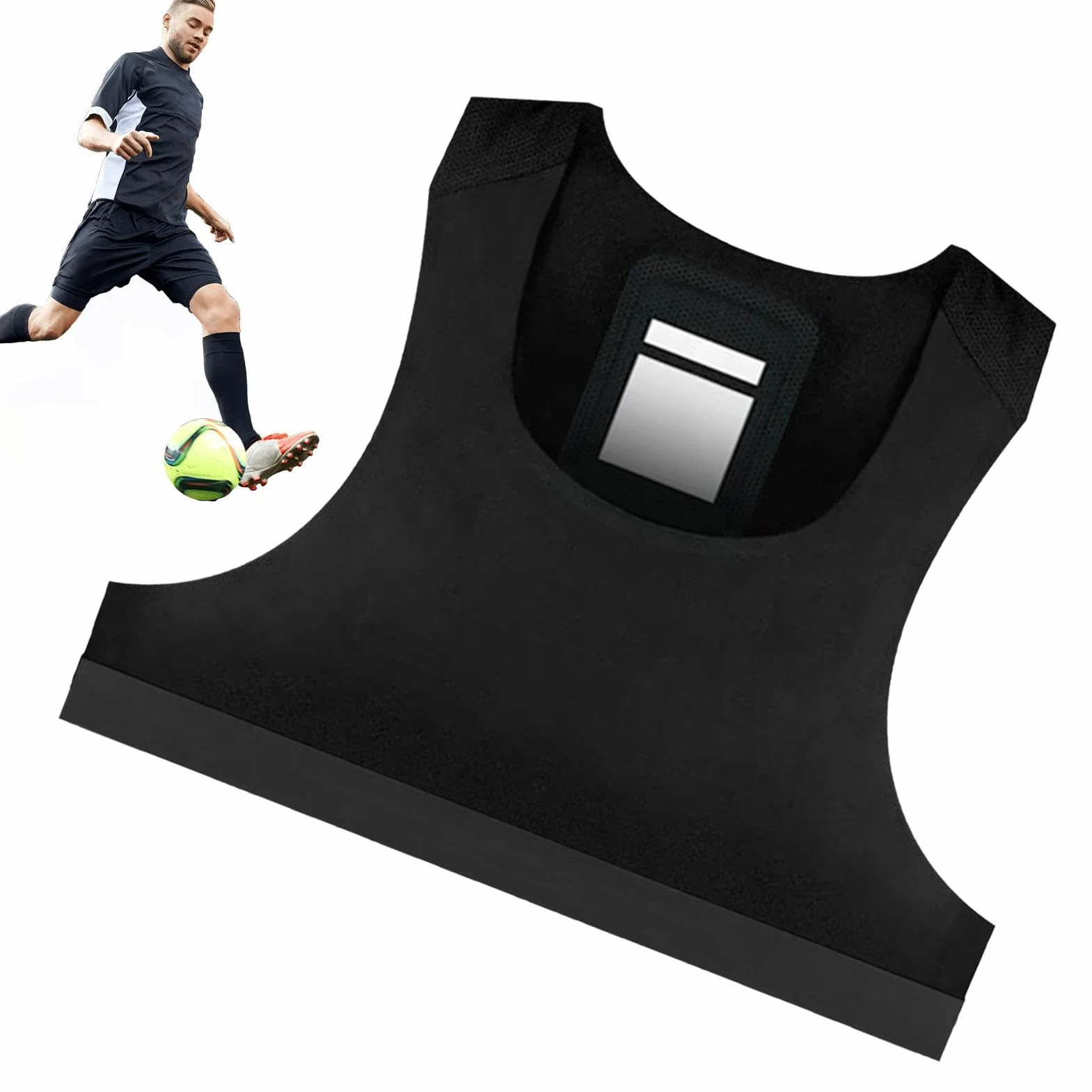 Chaleco de seguimiento GPS fútbol transpirable deportivo