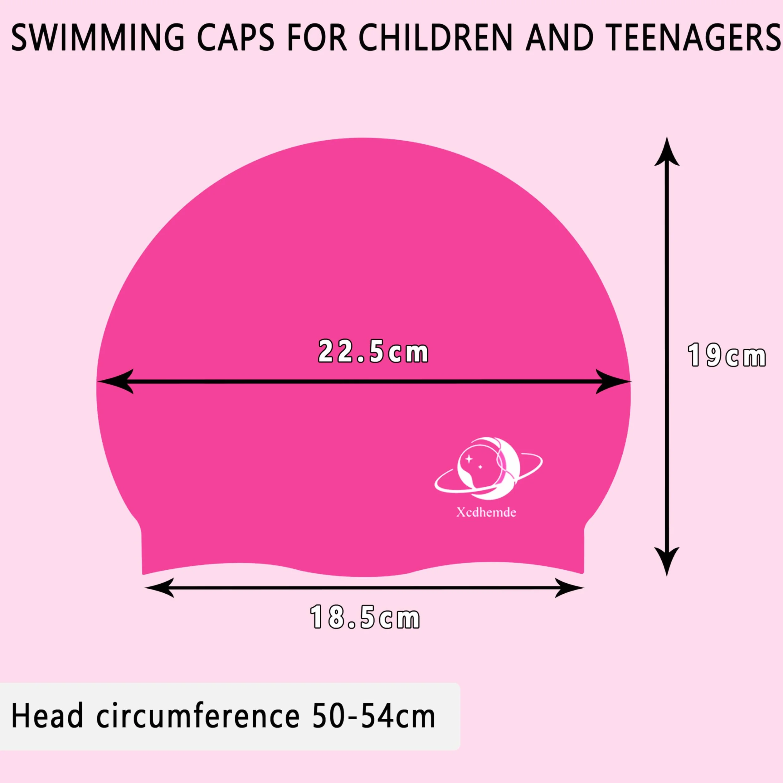 Gorro de Natación Infantil de Silicona para Piscina Niños y Niñas