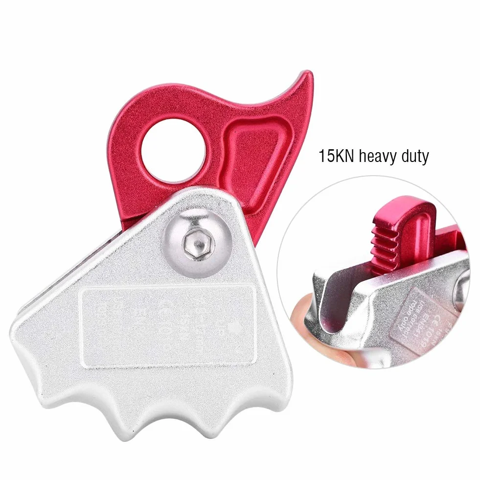 MAGT Descensor de Escalada 15KN Frenado Automático para Cuerda 9-12mm Rappel