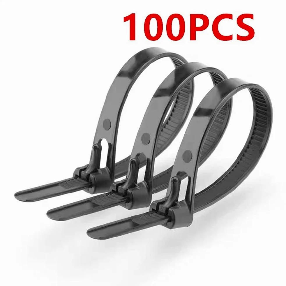 Bridas De Cable,Bridas De Cable De Nylon Reutiliza Bridas de Nailon desprendibles, Bridas for Cables, Bridas de plástico Reutilizables, Bridas de plástico for Embalaje(8x250)