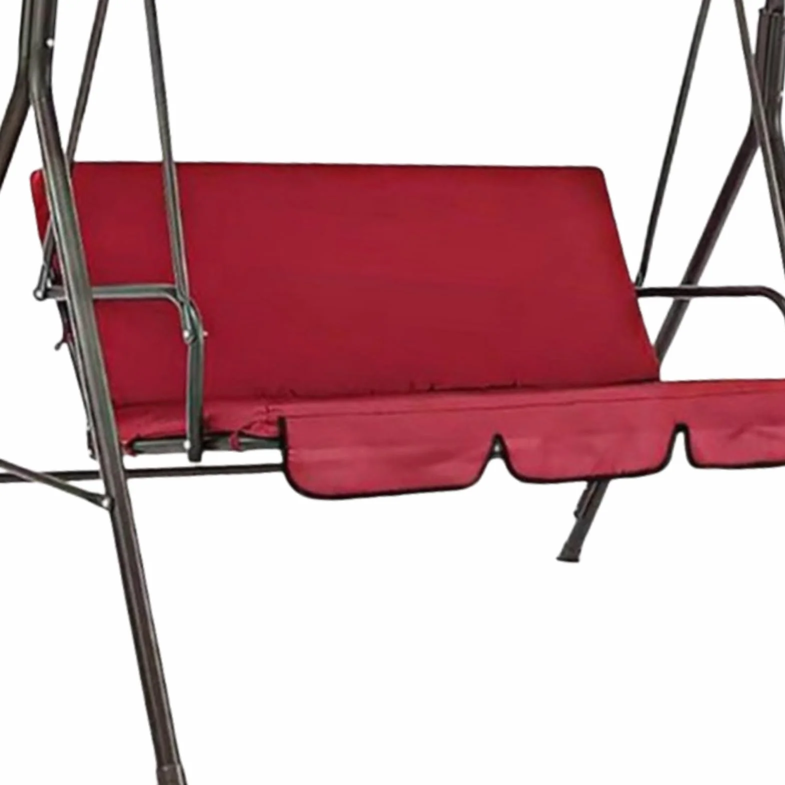 Funda impermeable para balancín – tafetán de poliéster 190T (150 x 150 cm) – Funda de repuesto para balancín de jardín de 3 plazas – resistente a los rayos UV, ligera y plegable (gris)