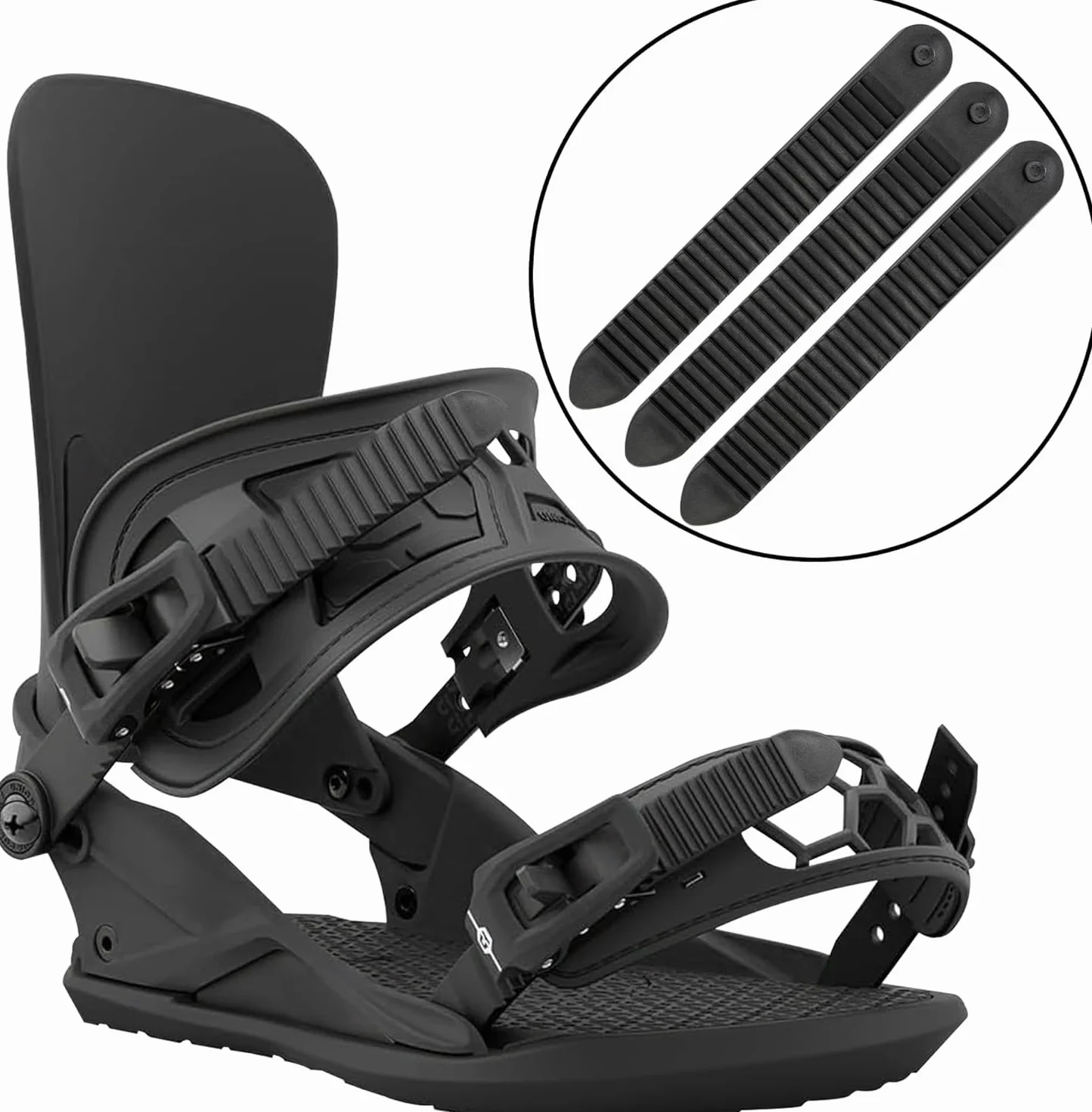 Reemplazo de correas de tobillo para snowboard, encuadernación escalera, repuesto patines en línea