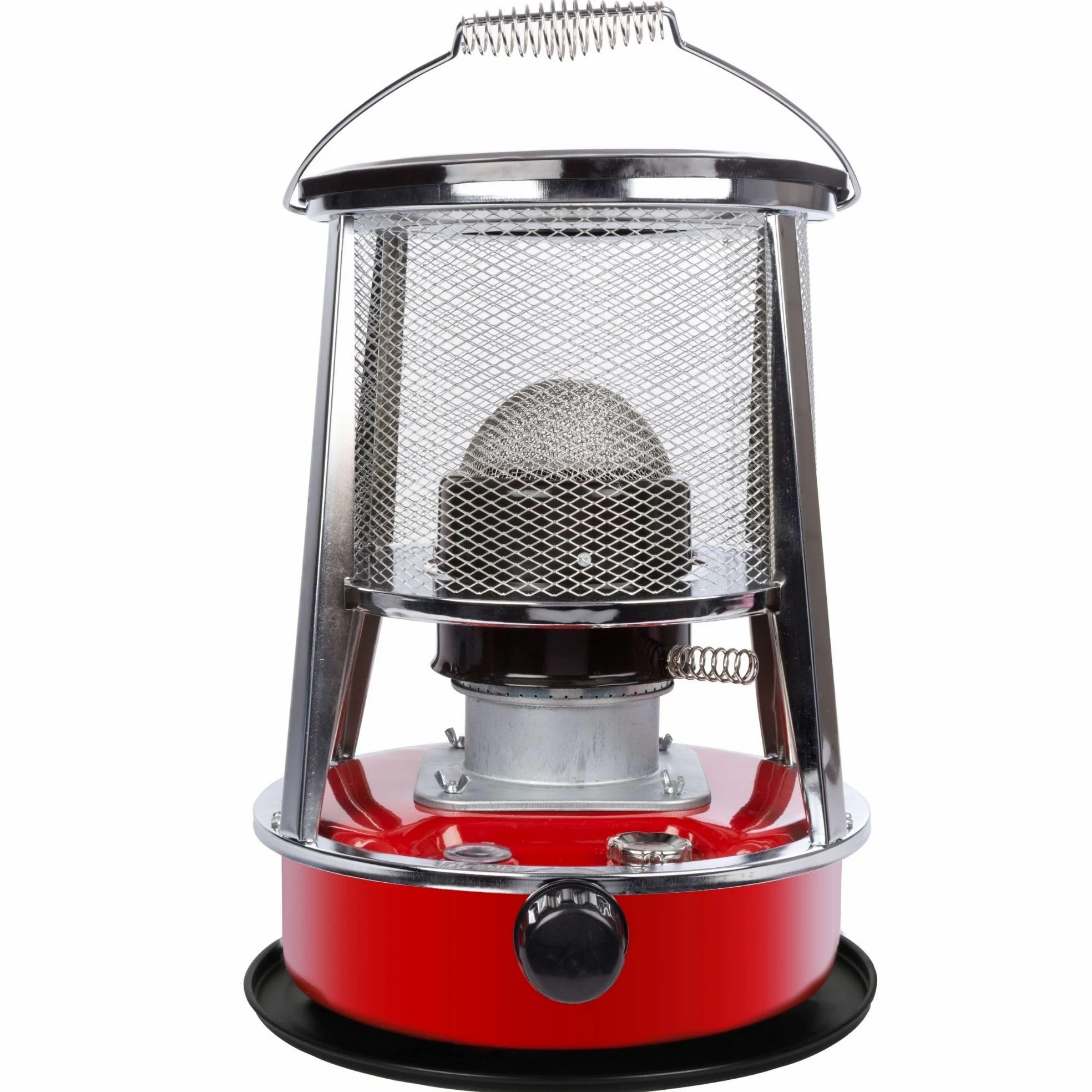 Veleman TC84100N - Calefactor de petróleo con mecha, 0,25 l/h hasta 18 h, tanque: 4,6 L para hasta 18 m² 175306.