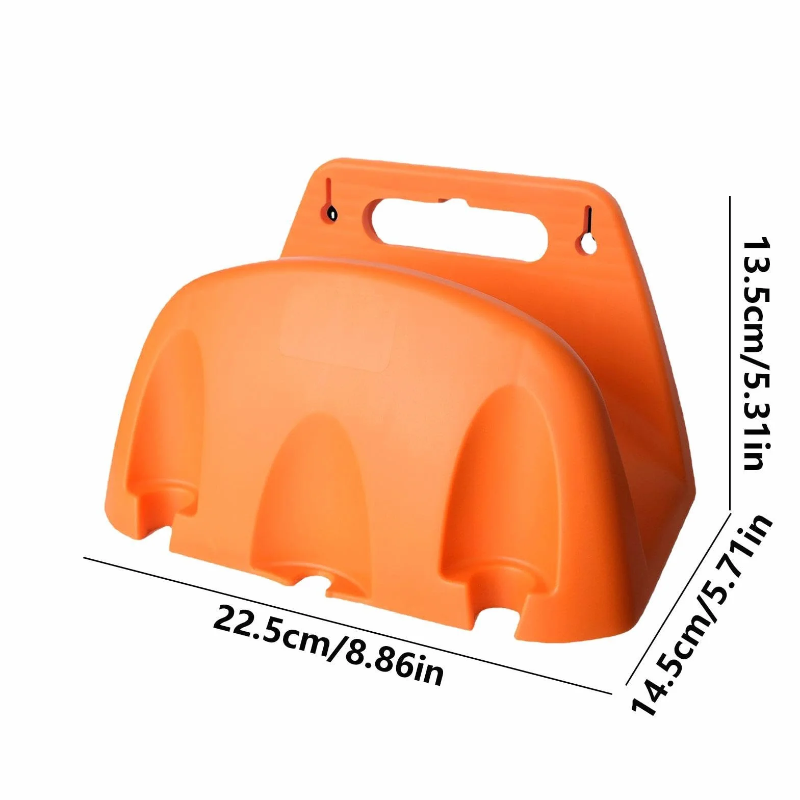 Soporte para Manguera - Soporte para Manguera montado en la Pared, Soporte para Manguera Resistente | Colgador de Manguera Multifuncional, Organizador de Manguera de jardín, Soporte para manguer