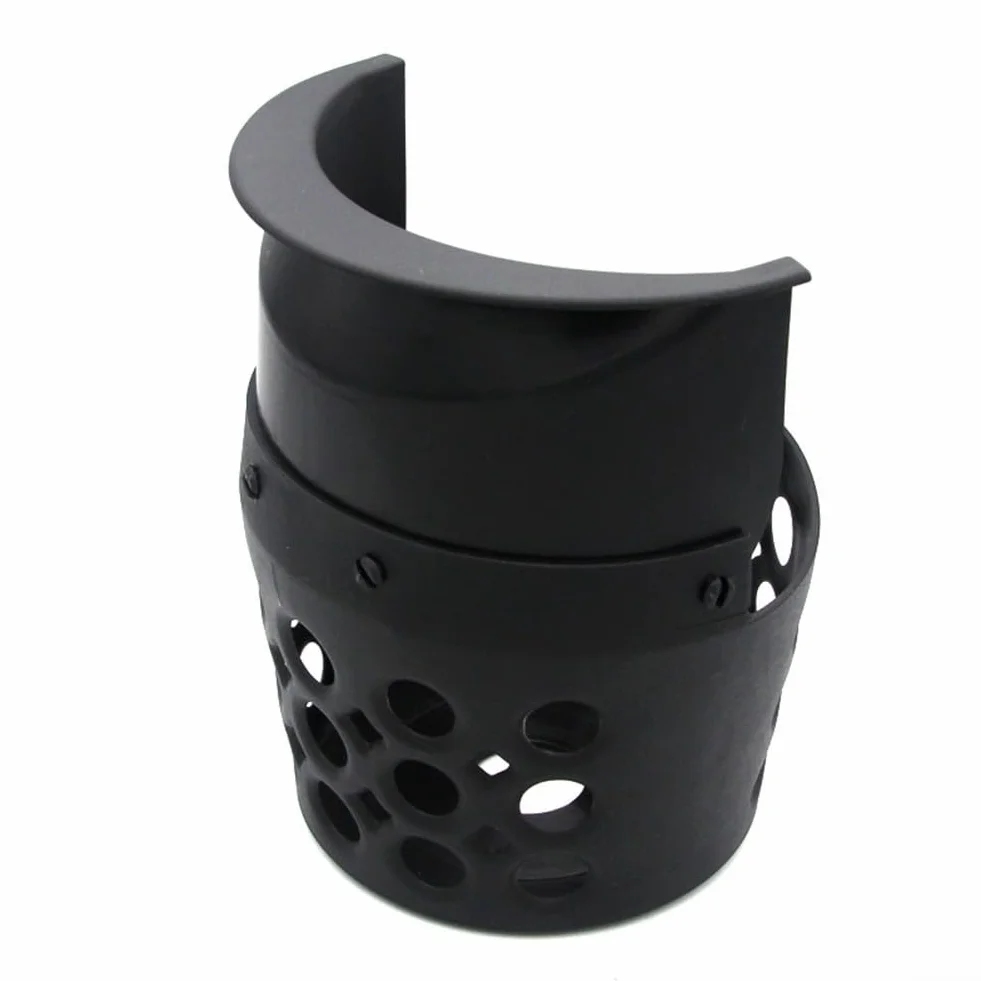 Juego de 6 bolsillos para mesa de billar, repuestos inferiores, bolsa de malla de plástico negro