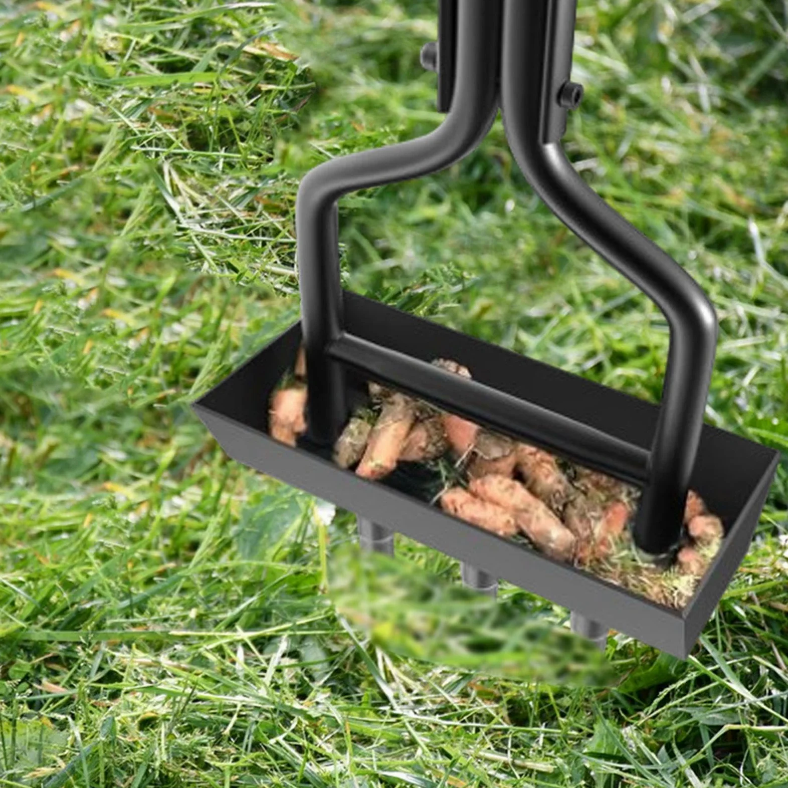 Aireador Manual de Césped para Suelos Compactados, 95x28cm