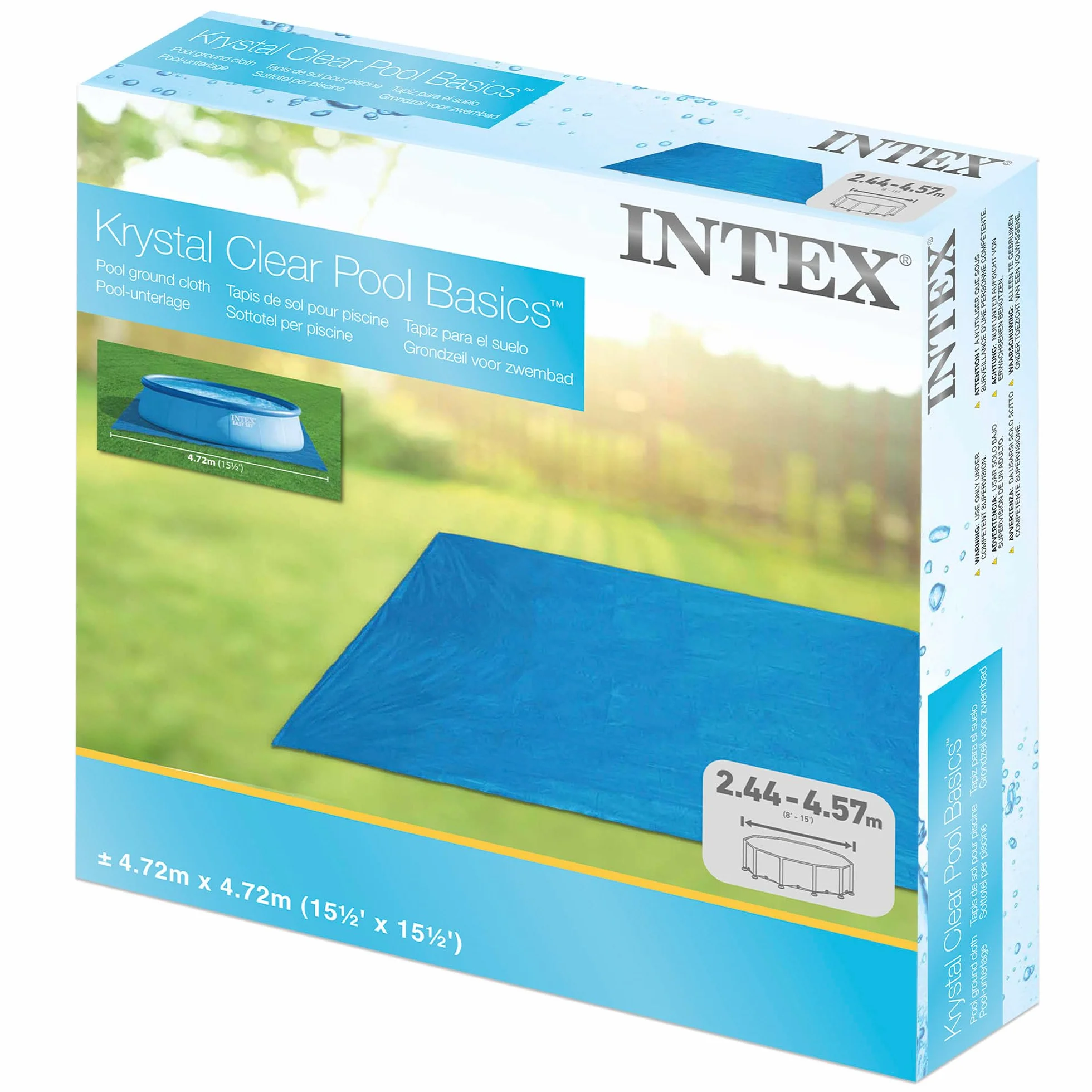 Intex 58932 - Tapiz 472 cm para Piscinas de: 244, 305, 366 y 457 cm