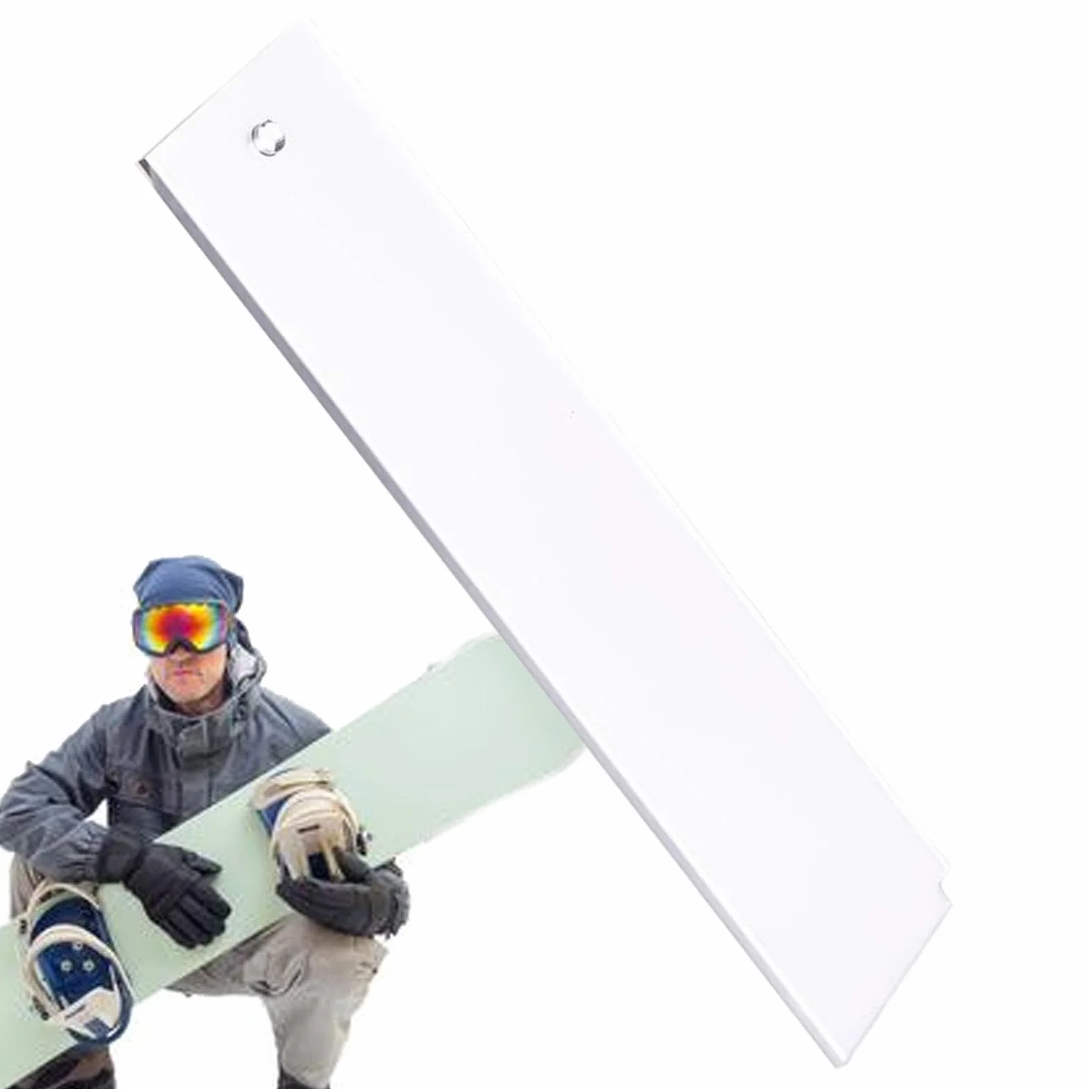 Rascador de cera de esquí, herramienta compacta para snowboard y surf