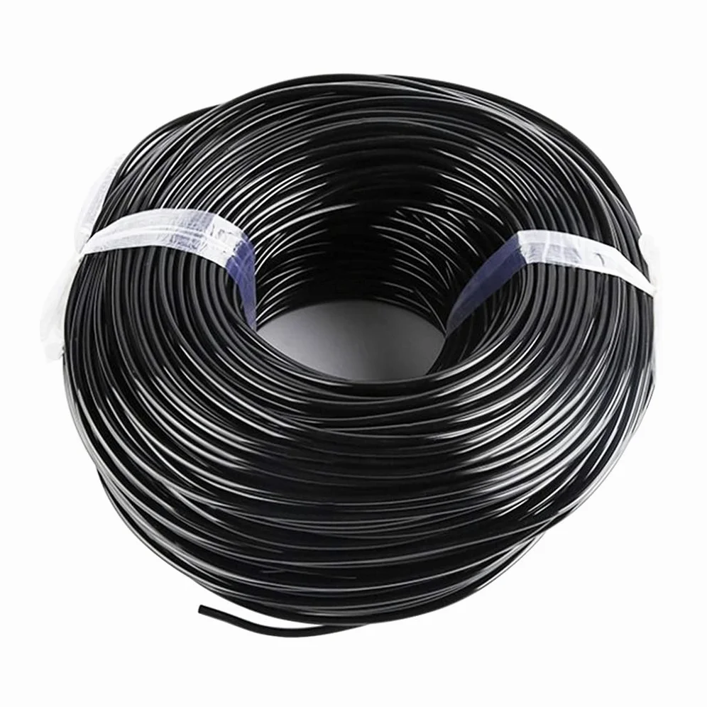 Riego del jardín Manguera de 3/5 mm Tubería de riego Tubería de 1/8 '' Invernadero Planta de bonsái Flor Flecha Tubo de riego por Goteo (Color : 120m)