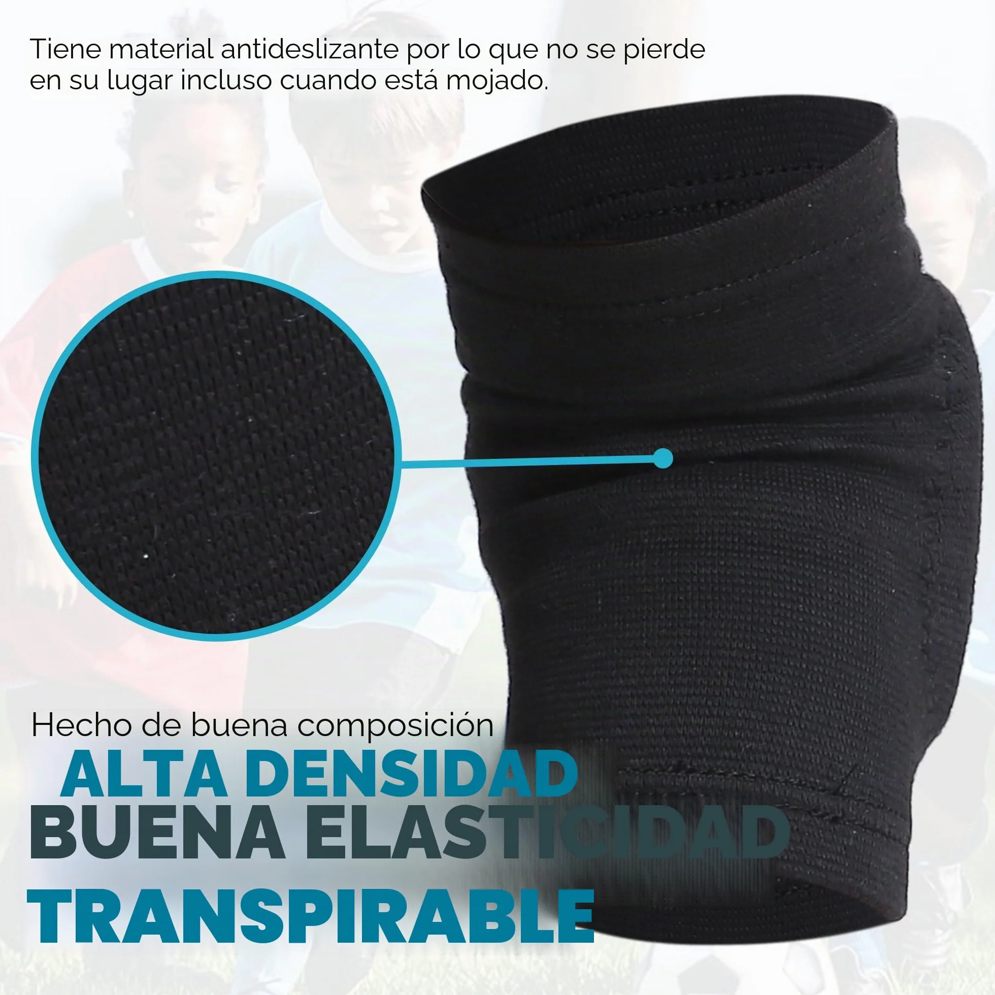 Bodyprox Rodilleras de voleibol para jóvenes 1 par unisex