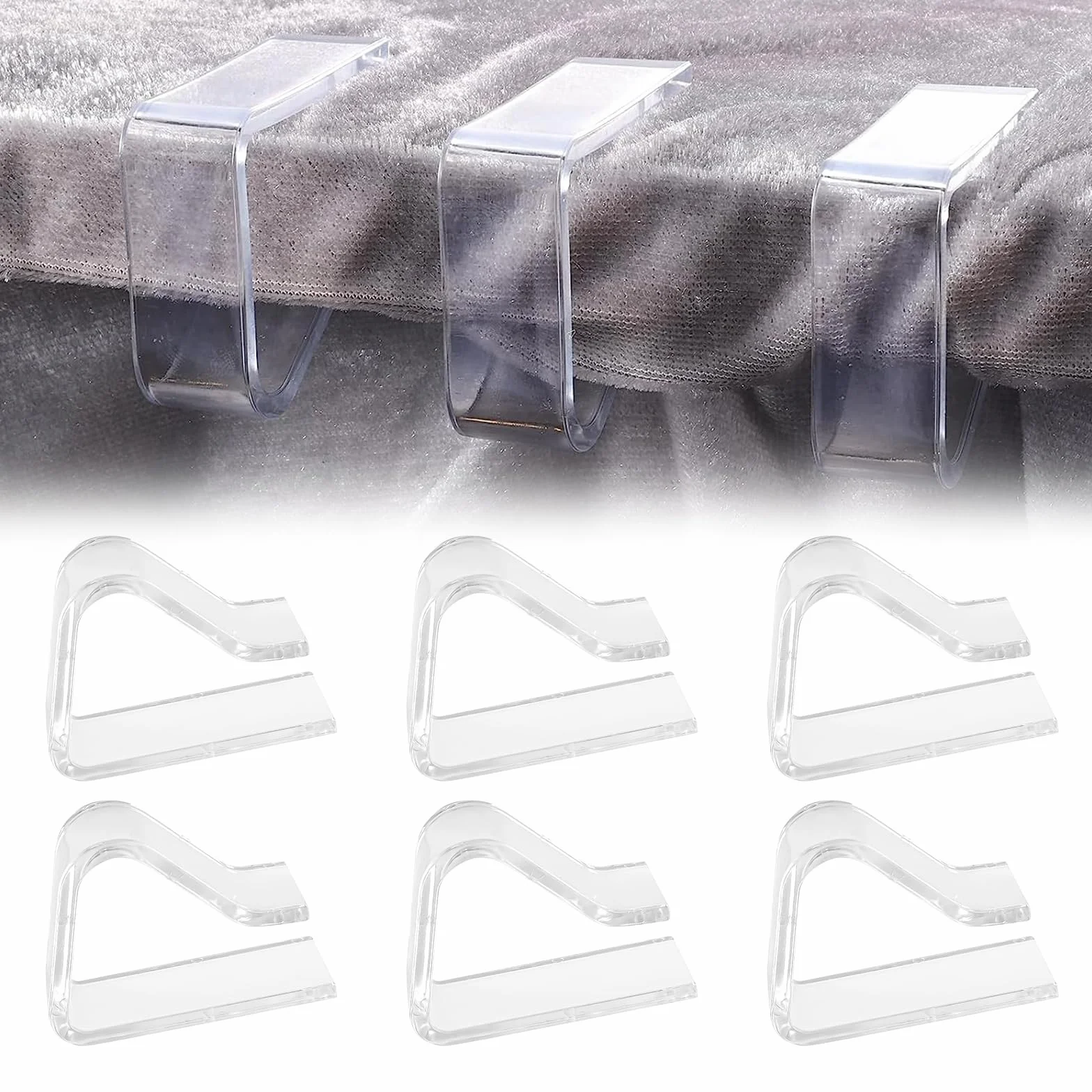 KARELLS Sujeta Manteles De Mesa Exterior, Pinzas Sujeta Manteles, Pinzas para Manteles De Mesa, 6 Piezas Sujeta Manteles, Sujeta Manteles De Mesa Exterior, Sujeta Manteles De Mesa