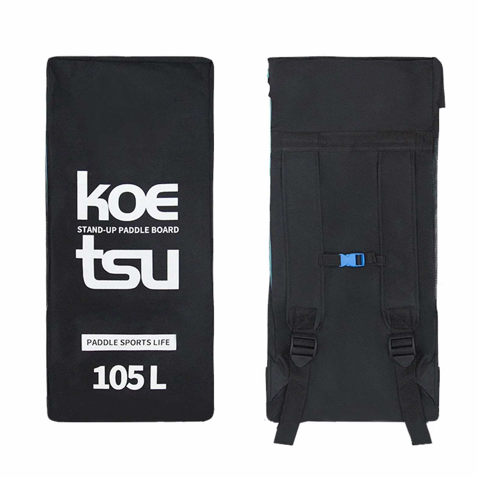 Funda Acolchada Espuma 105L para Tabla Paddle Surf - Bolsa Transporte Exterior