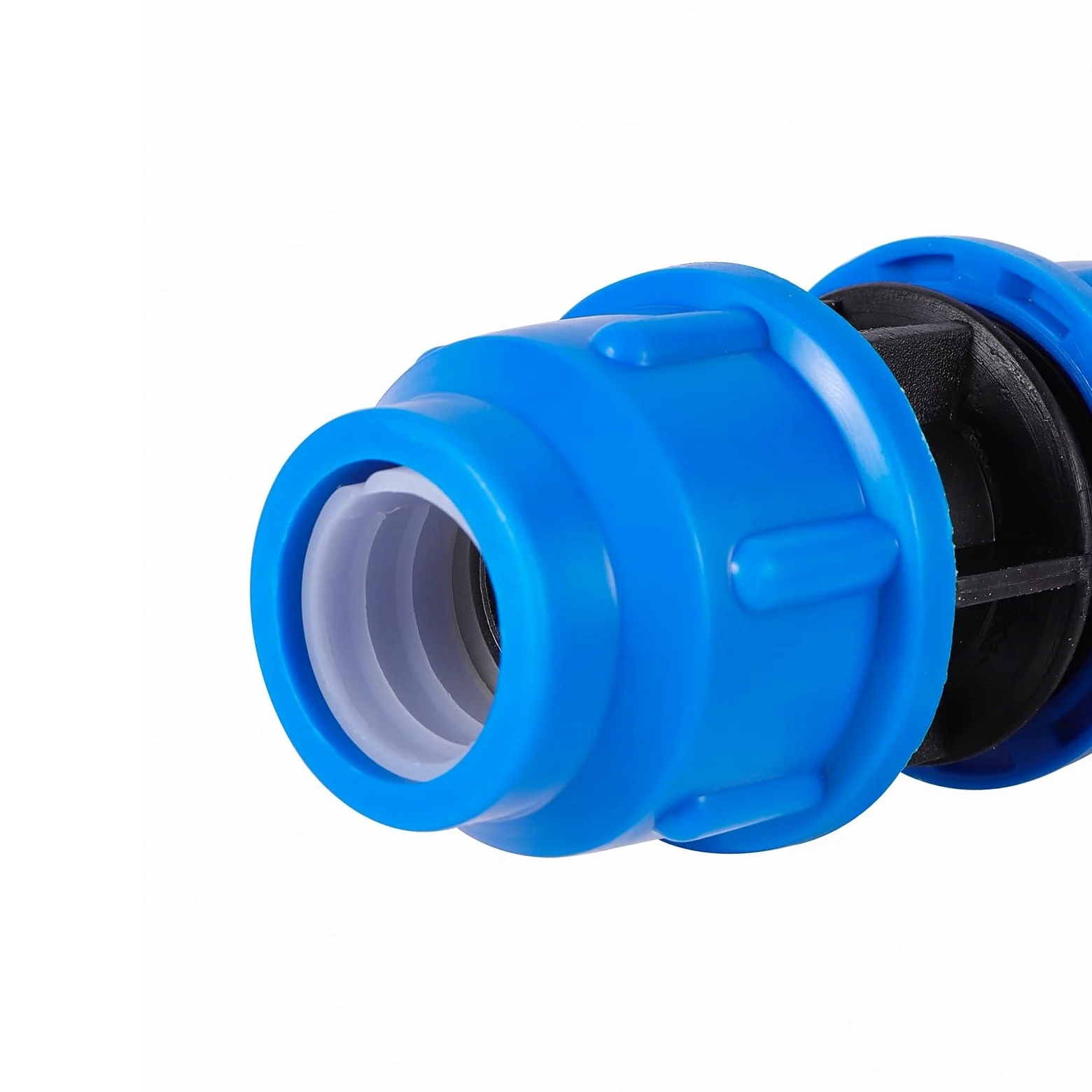Desviador rápido de válvula de bola de plástico para jardín, hogar, PVC, polietileno, 40 mm, accesorios de tubería de agua para riego de césped, duradero y fácil de instalar