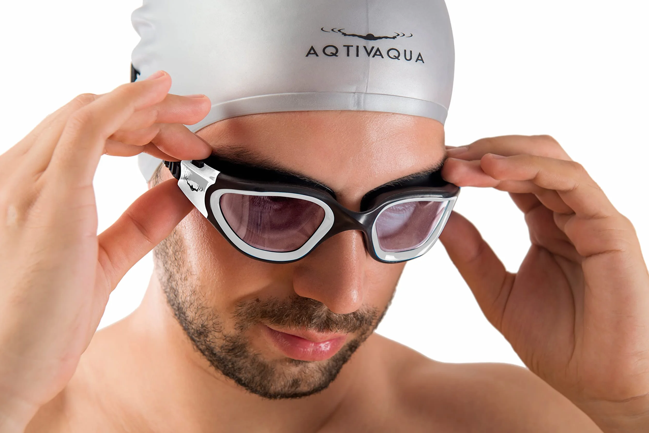 AqtivAqua Gafas de Natación DX Anti Vaho Sin Fugas Visión Amplia