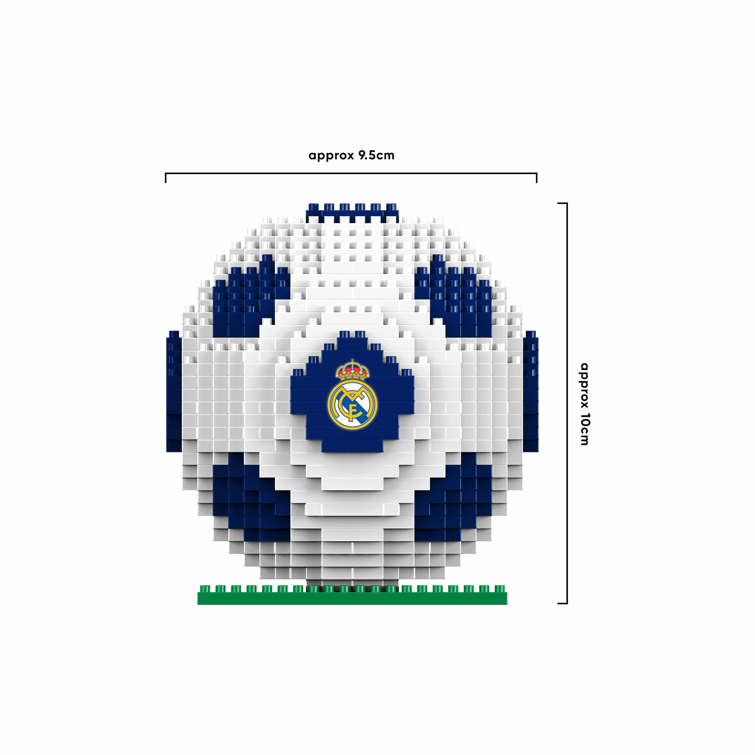 FOCO Real Madrid CF BRXLZ Balón de Fútbol Juguete de Construcción