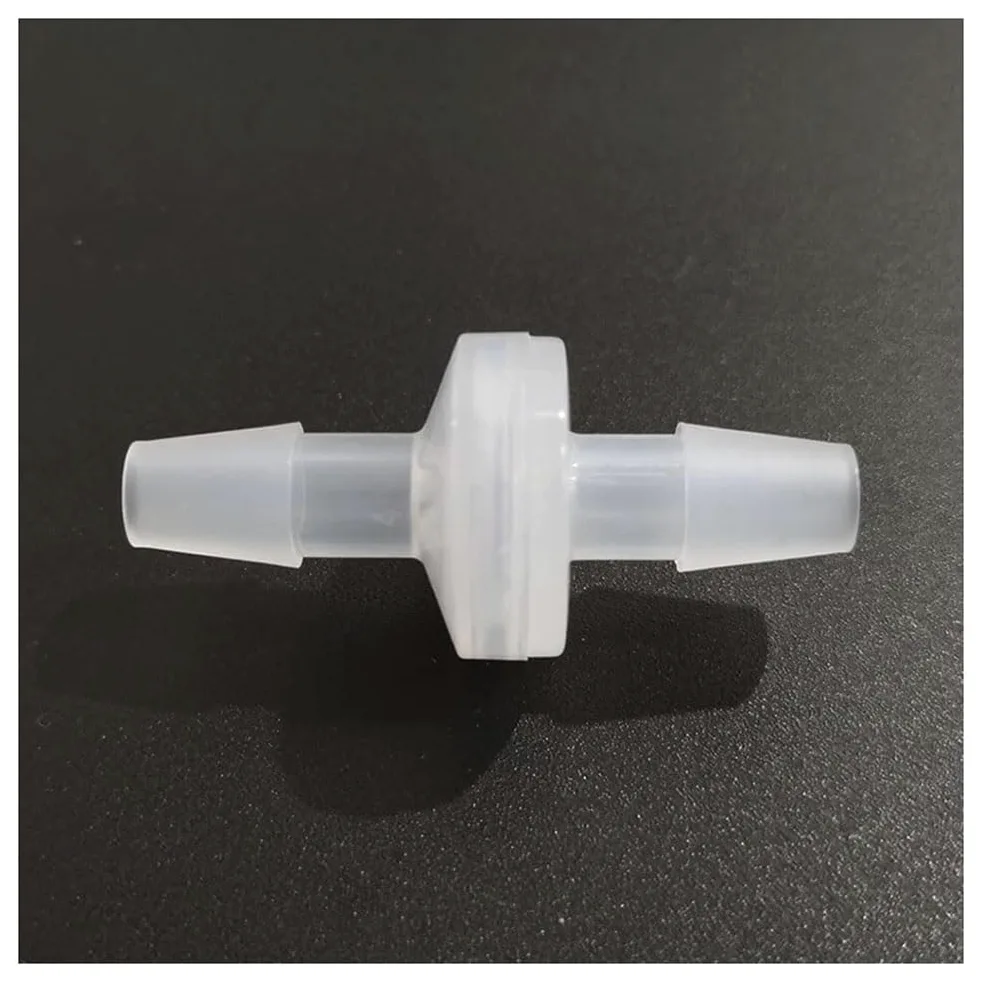 Válvulas De Retención De Plástico PP De 1/4" 3/16" 1/4", Válvula Unidireccional Antirretorno For Fluidos De Gas, Aire, Líquido Y Agua (2 Unidades)(3/16")