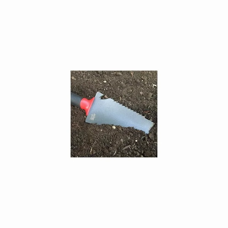 ROOTSLAYER VENTEO – Pack Duo – Negro – Adulto – Herramientas de jardín – Pala – Transplantador – Acero al carbono – Mango 360°