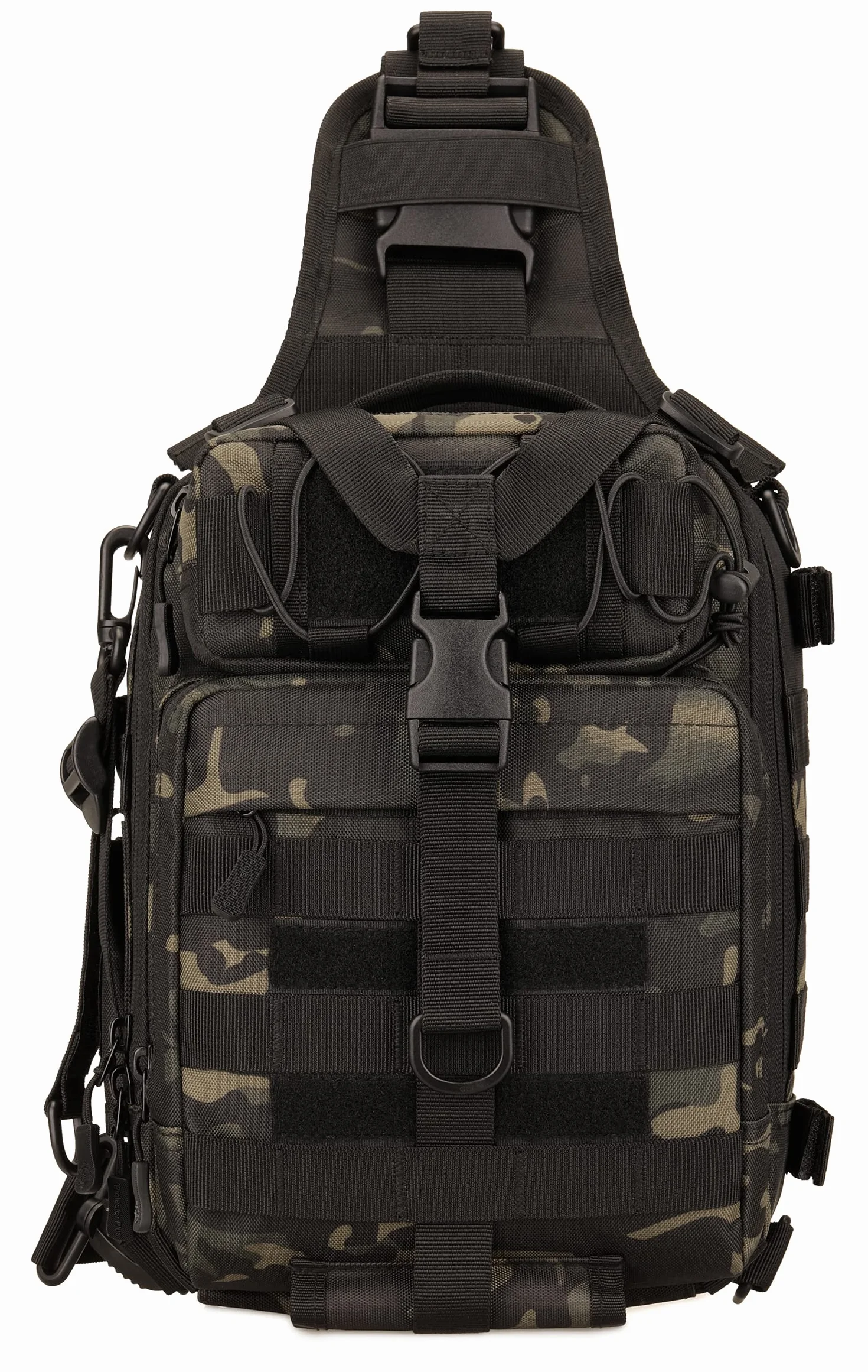 Gran Bolsa de Bandolera Impermeable Estilo Militar Táctico Nylon Molle