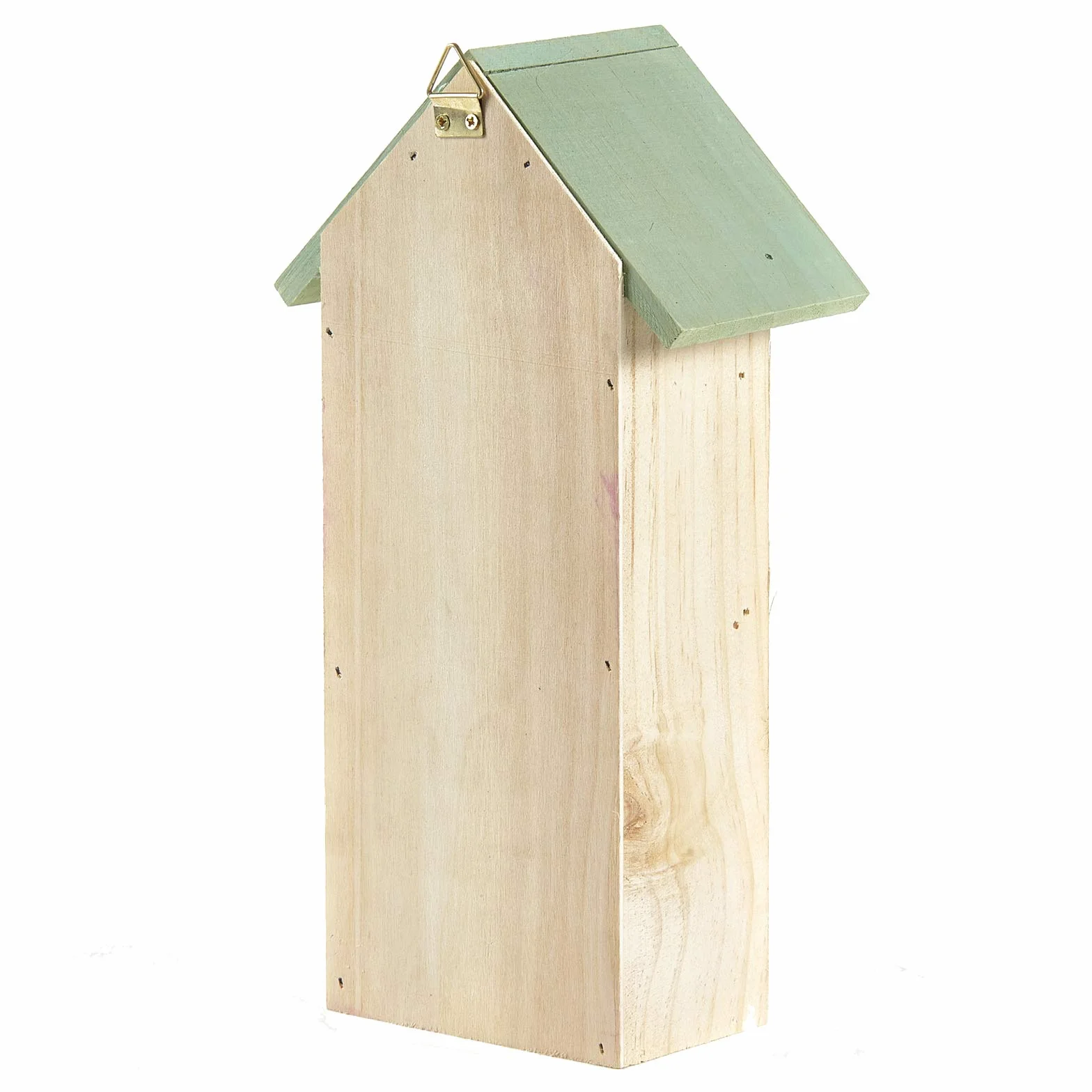 Pet Ting Casa de Abejas de Madera Natural para Insectos, Refugio de Hotel, jardín, Caja Nido de 26 cm, Beige