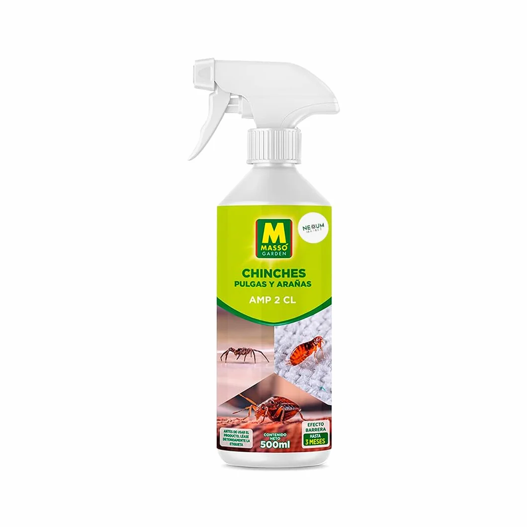 Insecticida contra CHINCHES, PULGAS Y ARAÑAS 500 ml Listo para su Uso MUY EFICAZ | Efecto durante 3 meses tras su aplicación | Sin Olor ni Manchas en Tejidos | Nexum Market (1)