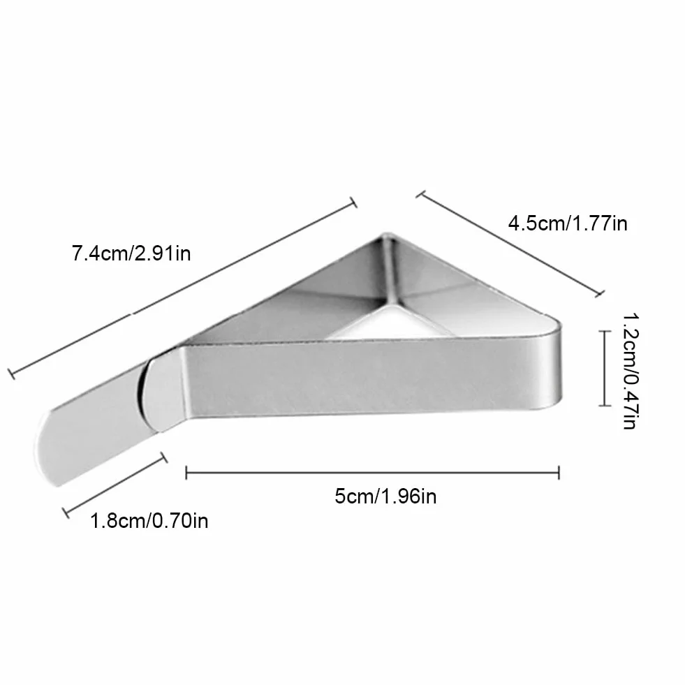 4 clips para mantel, pinzas para mantel, abrazaderas de acero inoxidable, soportes ajustables para manteles para interiores y exteriores, picnics, fiestas, bodas, cenas, escuela