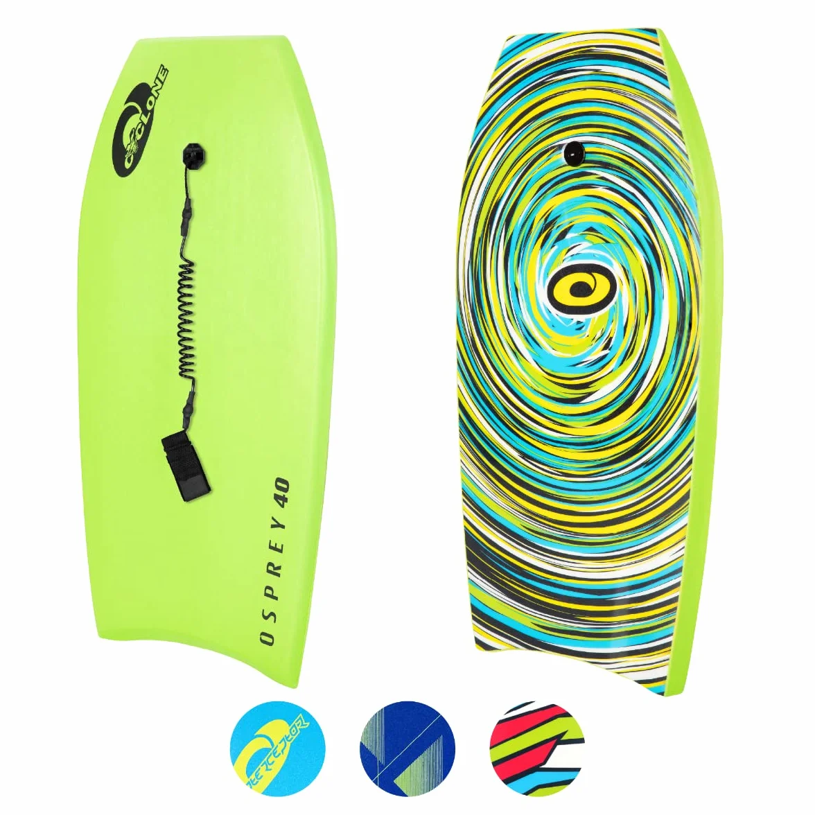 Osprey Bodyboard 40 Pulgadas con Correa Ajustable, Cubierta XPE, Núcleo EPS