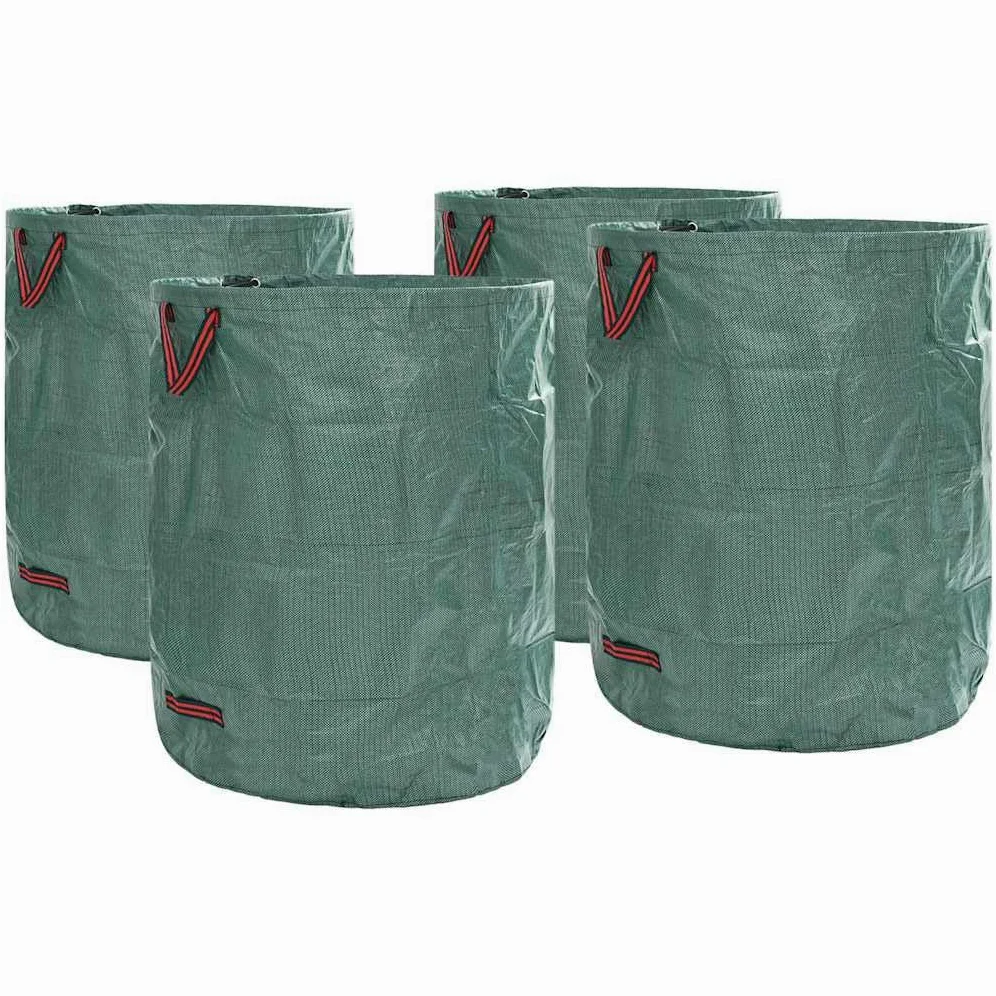 Genérico Bolsas de Desechos de Jardín 4 pcs Verde 79 x 79 x 99,5 cm,Casa y jardín,Productos del hogar,Contenedores de residuos-42008104