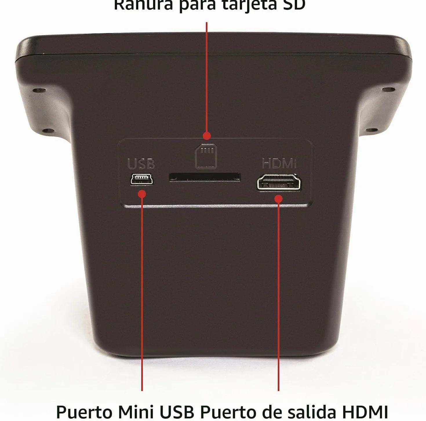 Magnasonic Escáner de Películas Todo en Uno 24 MP con Pantalla 5" HDMI, Convierte Películas 35mm/126/110/Super 8 y Diapositivas 135/126/110, Memoria Interna FS71