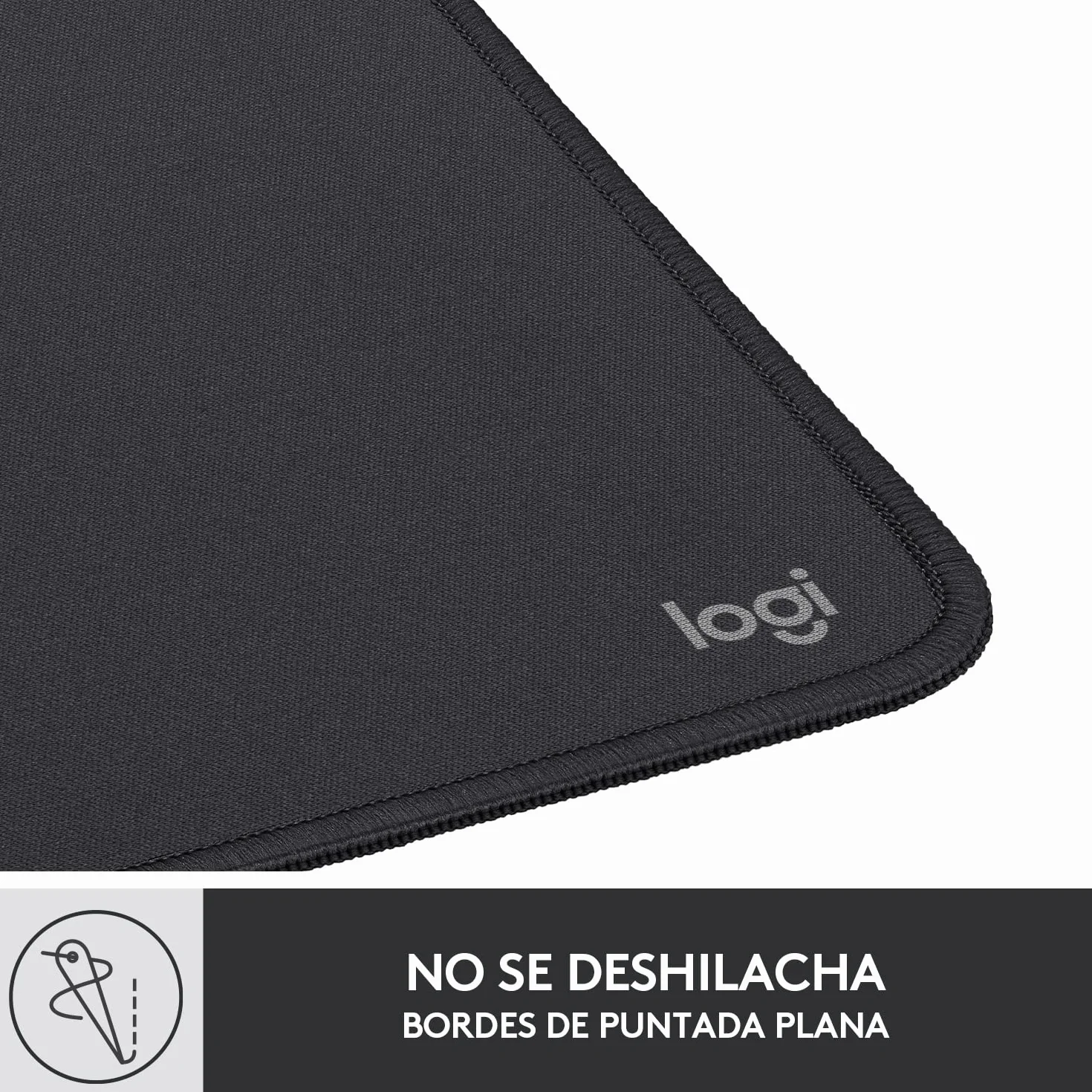 Logitech Mouse Pad Studio Series Antideslizante Resistente a Salpicaduras Gris