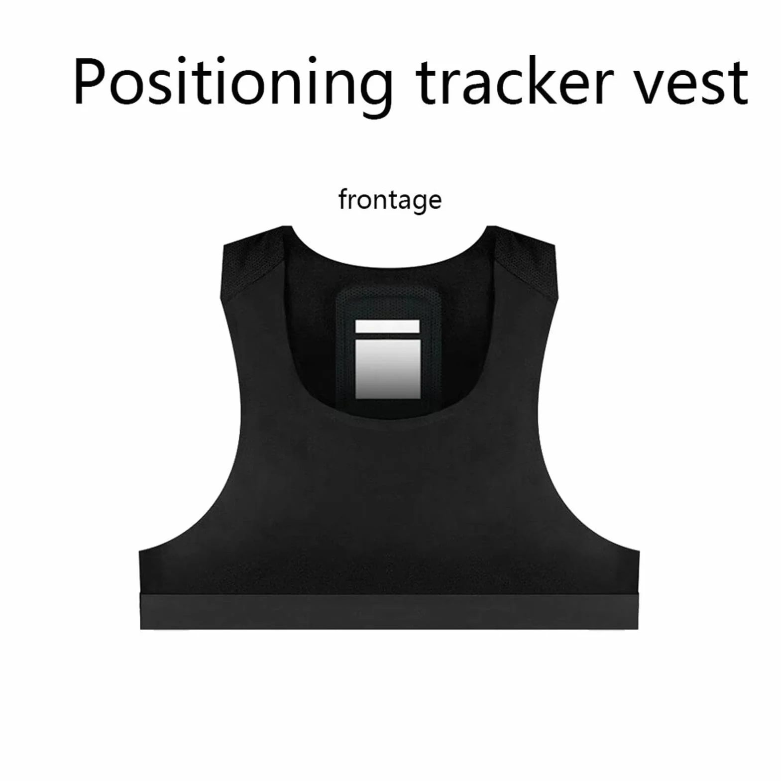 Chaleco de fútbol para rastreador GPS, camiseta sin mangas transpirable, entrenamiento deportivo