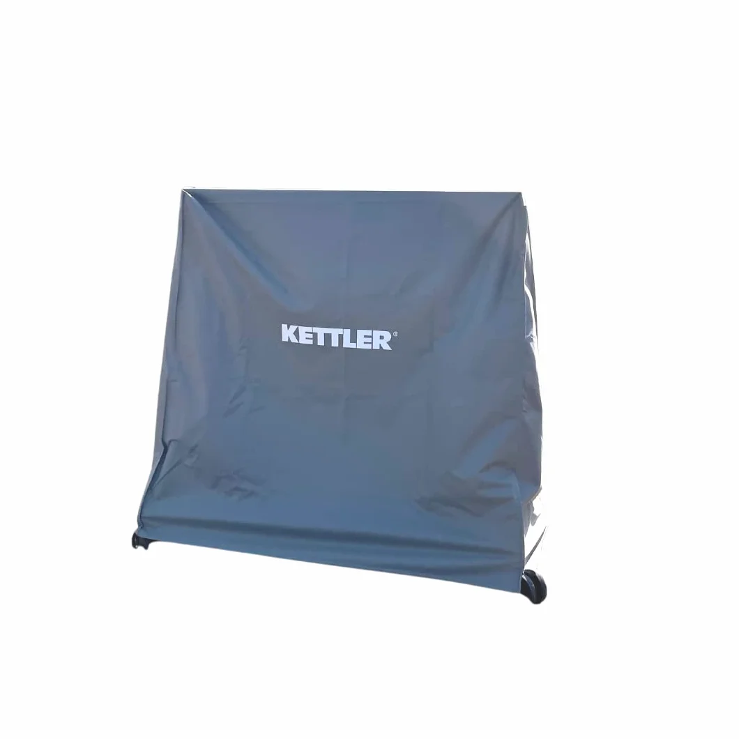 Funda protectora KETTLER PREMIUM para mesa de tenis de mesa, resistente a la intemperie, ultraligera, plegable, gris