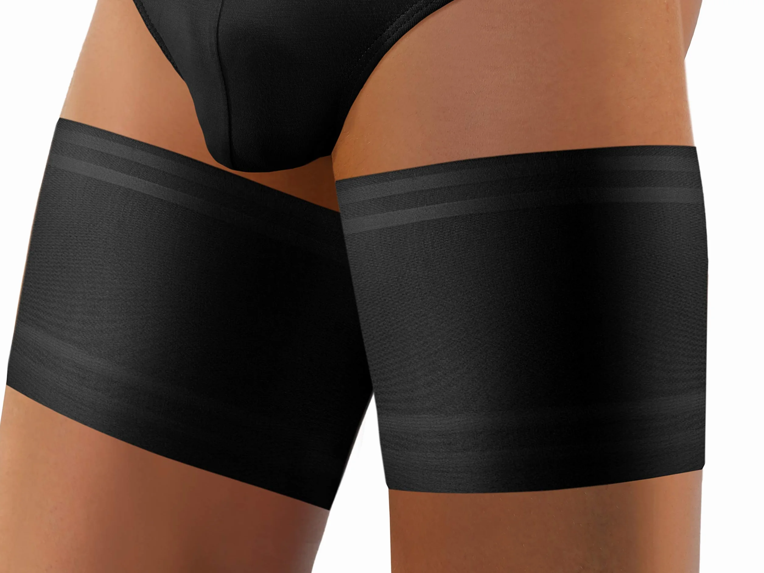 Sesto Senso Bandas Elásticas Anti Rozaduras para Muslos con Tiras de Silicona