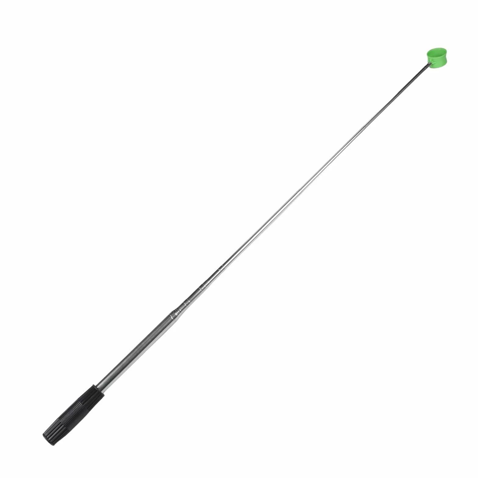 Recuperador telescópico de bolas de golf de acero inoxidable 12 pies con mango antideslizante