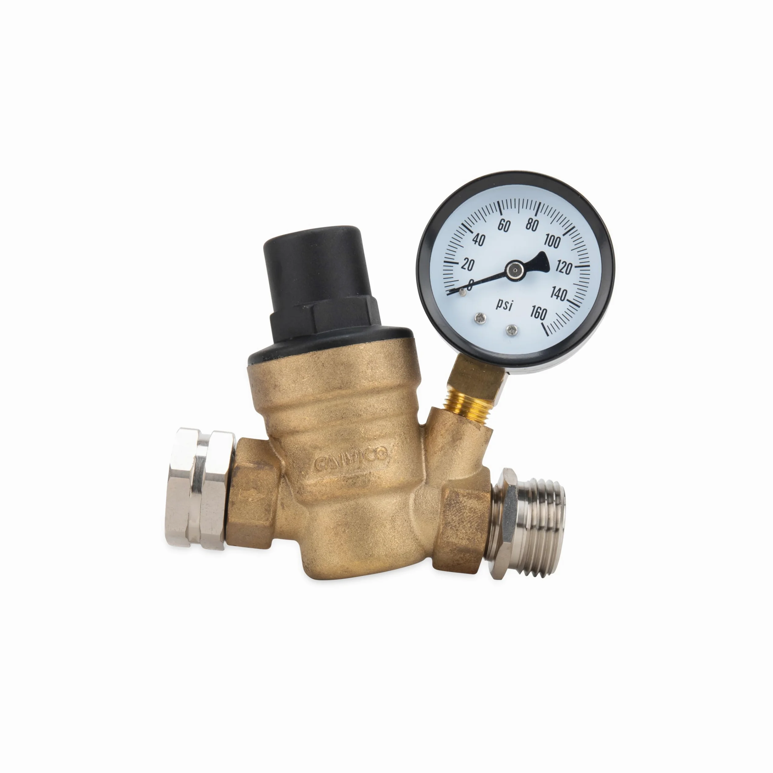 Camco latón regulador de presión de Agua