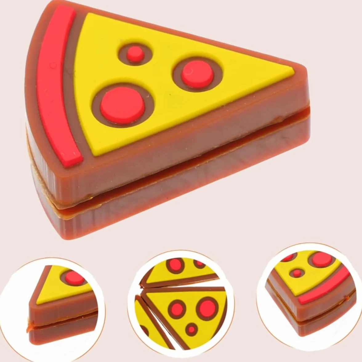 Amortiguador de Raqueta de Tenis 6 Piezas Silicona Antivibradores Hamburguesa Pastel Papas Fritas