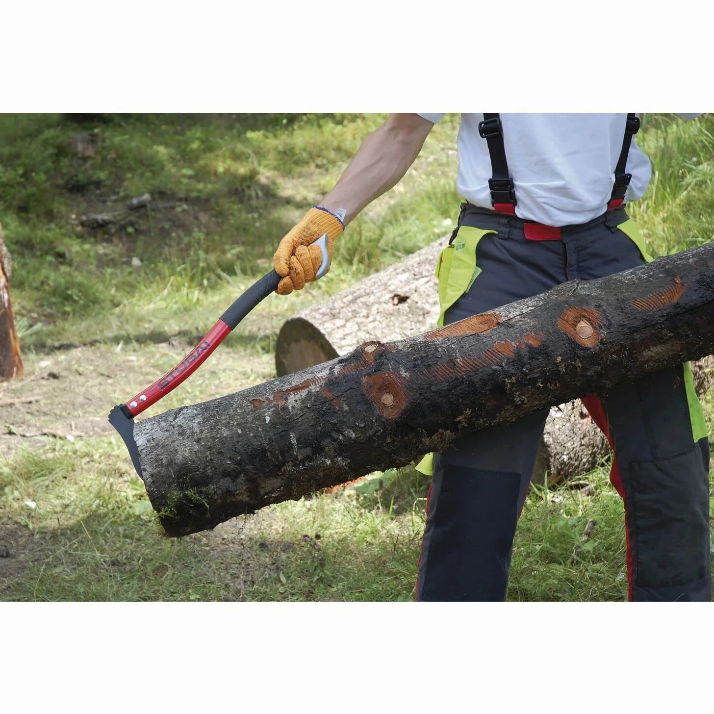 Stubai 674290 - Pico forestal con mango de aluminio, 900 mm