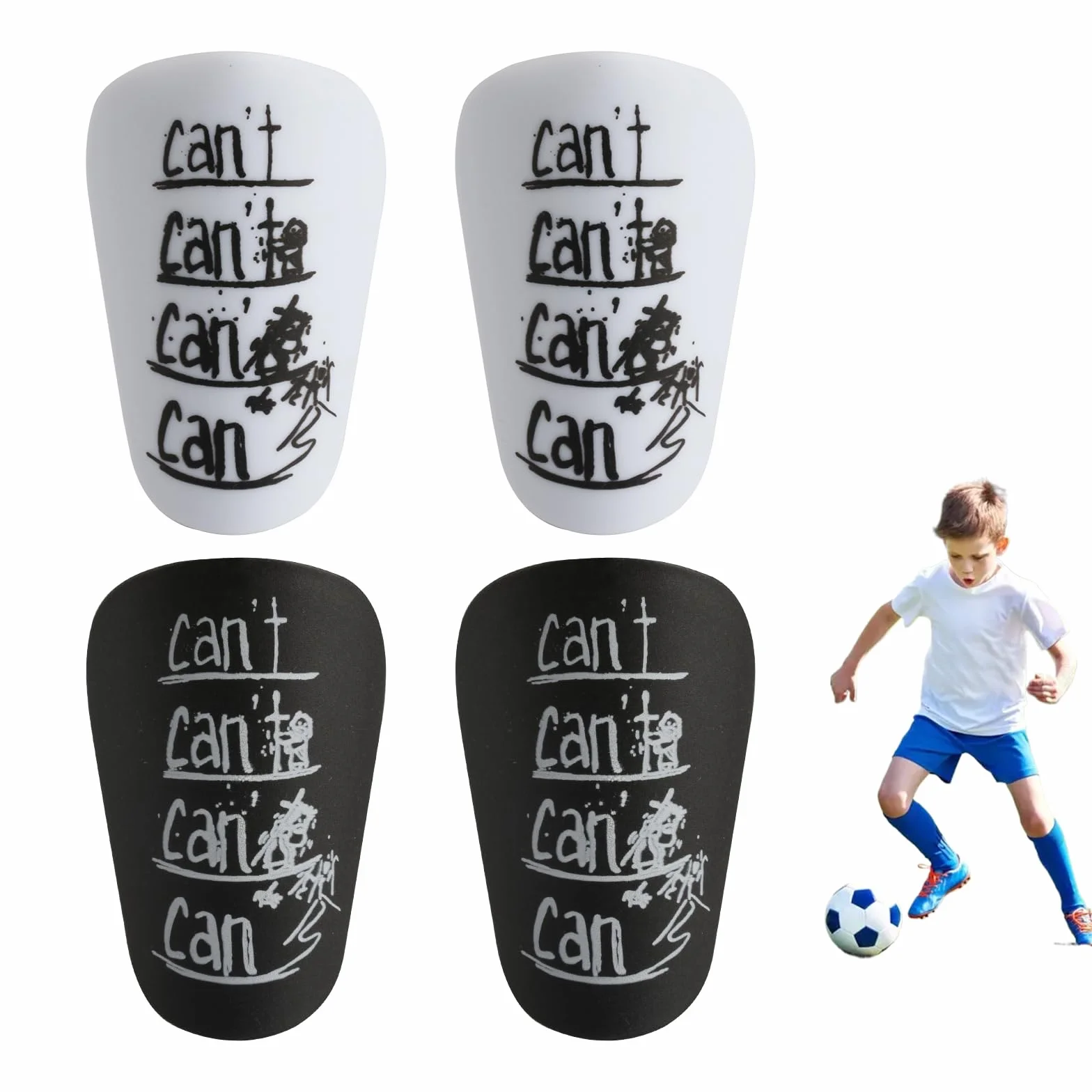 Espinilleras de fútbol mini para jóvenes niños niñas